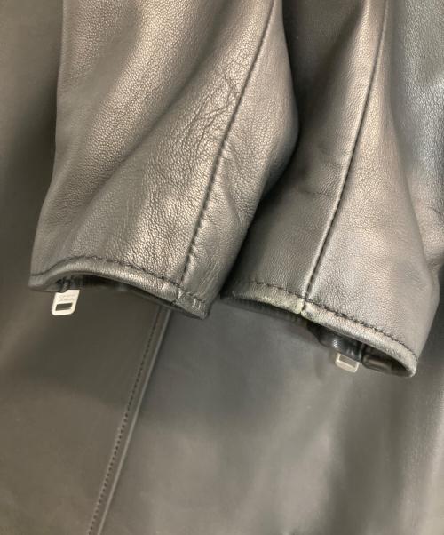 JOURNAL STANDARD（ジャーナルスタンダード）JOURNAL STANDARD (ジャーナルスタンダード) シープレザーシングルライダースジャケット ブラック サイズ:Ⅼの古着・服飾アイテム
