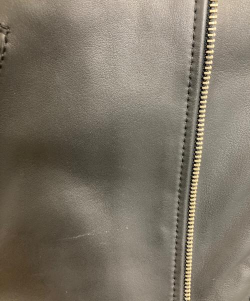 JOURNAL STANDARD（ジャーナルスタンダード）JOURNAL STANDARD (ジャーナルスタンダード) シープレザーシングルライダースジャケット ブラック サイズ:Ⅼの古着・服飾アイテム