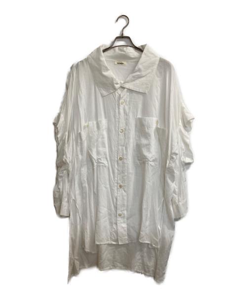 LIMI feu（リミフゥ）LIMI feu (リミフゥ) ロングブラウス ホワイト サイズ:2の古着・服飾アイテム
