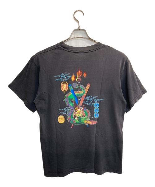 Hard Rock cafe（ハードロックカフェ）Hard Rock cafe (ハードロックカフェ) ドラゴンTee ブラック サイズ:-の古着・服飾アイテム