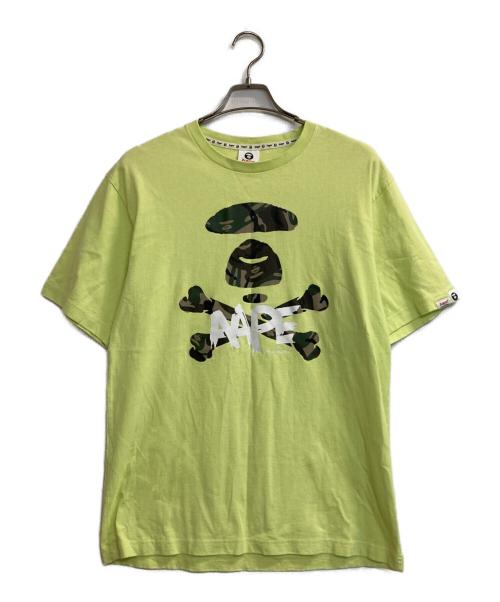 A BATHING APE（アベイシングエイプ）A BATHING APE (アベイシングエイプ) Tシャツ グリーン サイズ:ＸＬの古着・服飾アイテム