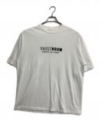 vault roomボルトルーム）の古着「ロゴ刺繍Tシャツ」｜ホワイト