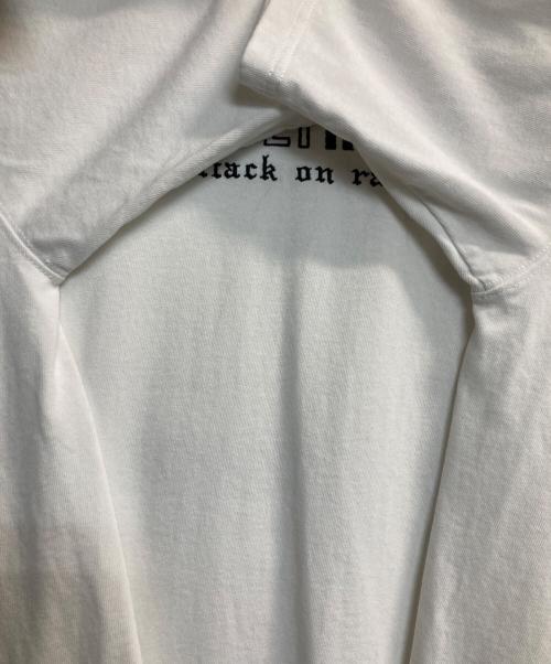 vault room（ボルトルーム）VAULT ROOM (ボルトルーム) ロゴ刺繍Tシャツ ホワイト サイズ:ＸＬの古着・服飾アイテム