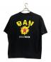 VAULT ROOM (ボルトルーム) BAN 刺繍Tシャツ ブラック サイズ:ＸＬ：3000円