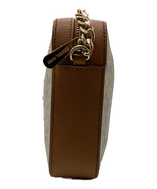 MICHAEL KORS（マイケルコース）MICHAEL KORS (マイケルコース) ミニショルダーバッグ ベージュの古着・服飾アイテム