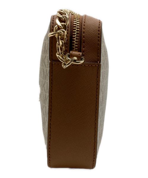 MICHAEL KORS（マイケルコース）MICHAEL KORS (マイケルコース) ミニショルダーバッグ ベージュの古着・服飾アイテム