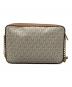 MICHAEL KORS (マイケルコース) ミニショルダーバッグ ベージュ：6000円