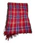Vivienne Westwood (ヴィヴィアンウエストウッド) チェックマフラー パープル×レッド：7000円