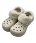 crocs（クロックス）の古着「ストンプラインドクロッグ サンダル」｜アイボリー