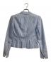 RALPH LAUREN (ラルフローレン) シアサッカーストライプジャケット ブルー サイズ:7：4000円