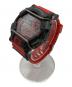 CASIO (カシオ) デジタルウォッチ レッド×ブラック：6000円