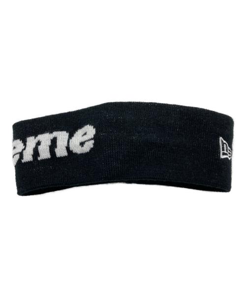 SUPREME（シュプリーム）Supreme (シュプリーム) New Era (ニューエラ) Big Logo Headband ブラック サイズ:表記無しの古着・服飾アイテム