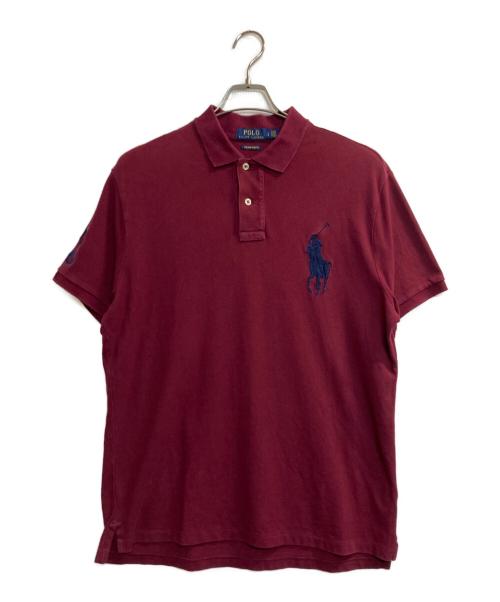 POLO RALPH LAUREN（ポロ・ラルフローレン）POLO RALPH LAUREN (ポロ・ラルフローレン) ビッグポニーポロシャツ ボルドー サイズ:Lの古着・服飾アイテム