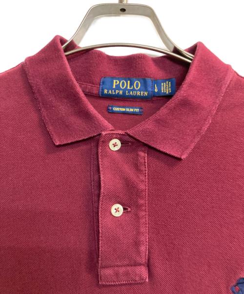 POLO RALPH LAUREN（ポロ・ラルフローレン）POLO RALPH LAUREN (ポロ・ラルフローレン) ビッグポニーポロシャツ ボルドー サイズ:Lの古着・服飾アイテム