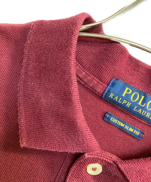POLO RALPH LAUREN（ポロ・ラルフローレン）POLO RALPH LAUREN (ポロ・ラルフローレン) ビッグポニーポロシャツ ボルドー サイズ:Lの古着・服飾アイテム