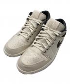 NIKEナイキ）の古着「Air Jordan 1 Low/ハイカットスニーカー」｜ブラウン×アイボリー