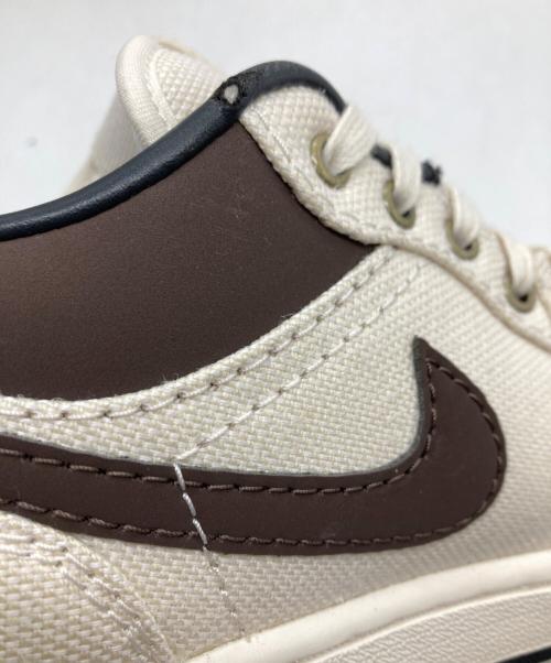 NIKE（ナイキ）NIKE (ナイキ) Air Jordan 1 Low/ハイカットスニーカー ブラウン×アイボリー サイズ:US9.5の古着・服飾アイテム