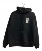 TENBOX×Student Apathyテンボックス×スチューデント・アパシー）の古着「Logo Hoodie」｜ブラック