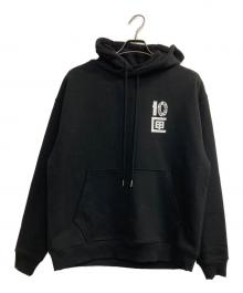 TENBOX×Student Apathy（テンボックス×スチューデント・アパシー）の古着「Logo Hoodie」｜ブラック
