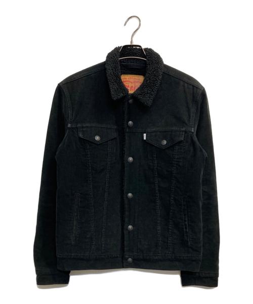LEVI'S（リーバイス）LEVI'S (リーバイス) コーデュロイランチジャケット ブラック サイズ:Ｍの古着・服飾アイテム