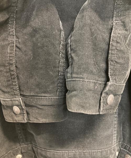 LEVI'S（リーバイス）LEVI'S (リーバイス) コーデュロイランチジャケット ブラック サイズ:Ｍの古着・服飾アイテム