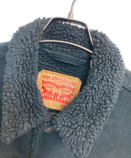 LEVI'S（リーバイス）LEVI'S (リーバイス) コーデュロイランチジャケット ブラック サイズ:Ｍの古着・服飾アイテム