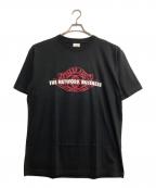 THE NETWORK BUSINESSザネットワークビジネス）の古着「WING FOOT BRED S/S TEE」｜ブラック