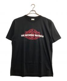 THE NETWORK BUSINESS（ザネットワークビジネス）の古着「WING FOOT BRED S/S TEE」｜ブラック