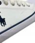 中古・古着 POLO RALPH LAUREN (ポロ・ラルフローレン) ローカットスニーカー ホワイト サイズ:US4.5：4000円