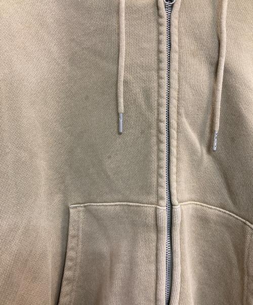 soerte（ソエルテ）soerte (ソエルテ) ダブルジップパーカー ブラウン サイズ:3の古着・服飾アイテム
