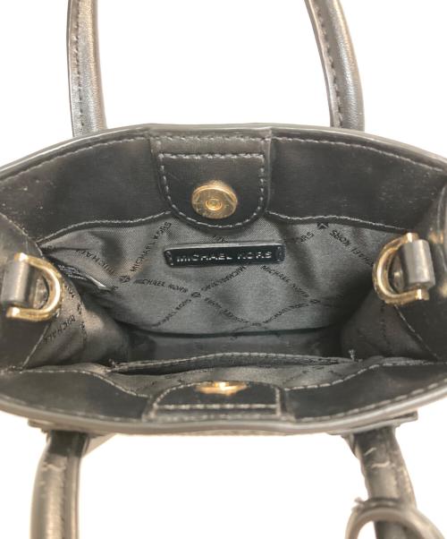 MICHAEL KORS（マイケルコース）MICHAEL KORS (マイケル・コース) ミニショルダーバッグ ブラックの古着・服飾アイテム