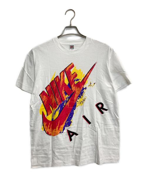 NIKE（ナイキ）NIKE (ナイキ) 90s プリントTee ホワイト サイズ:Largeの古着・服飾アイテム