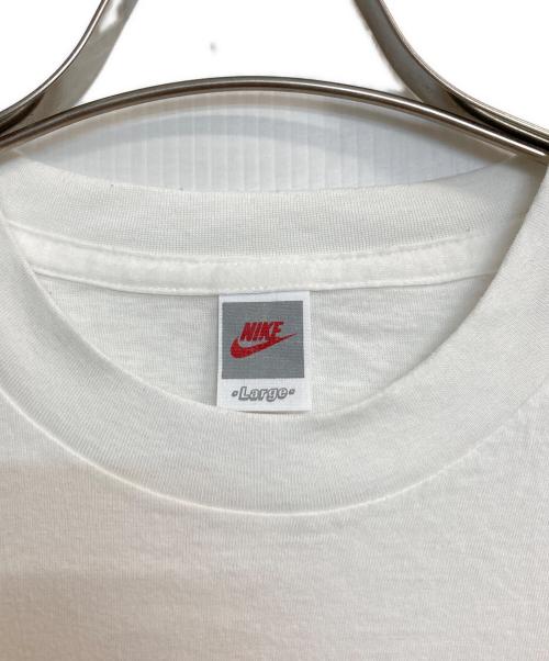 NIKE（ナイキ）NIKE (ナイキ) 90s プリントTee ホワイト サイズ:Largeの古着・服飾アイテム
