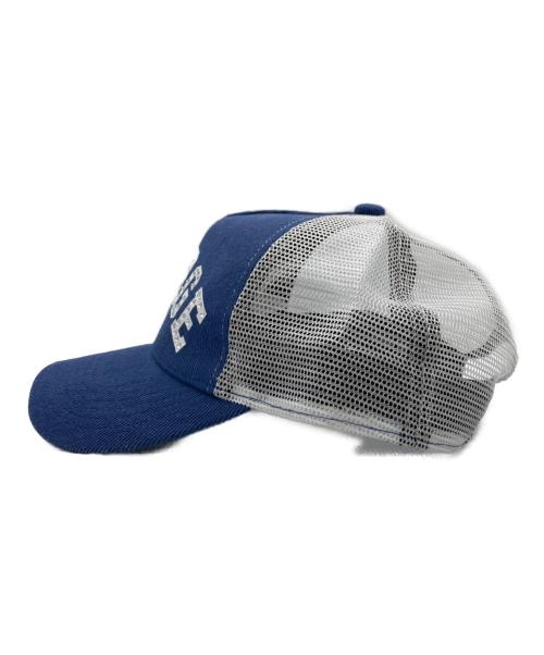 XLARGE（エクストララージ）XLARGE (エクストララージ) RHINESTONE LOGO MESH CAP ネイビー サイズ:ONE SIZEの古着・服飾アイテム