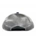 中古・古着 XLARGE (エクストララージ) RHINESTONE LOGO MESH CAP ネイビー サイズ:ONE SIZE：5000円