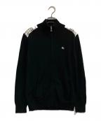 BURBERRY BLACK LABELバーバリーブラックレーベル）の古着「ドライバーズニット」｜ブラック