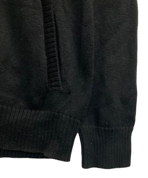 BURBERRY BLACK LABEL（バーバリーブラックレーベル）BURBERRY BLACK LABEL (バーバリーブラックレーベル) ドライバーズニット ブラック サイズ:2の古着・服飾アイテム