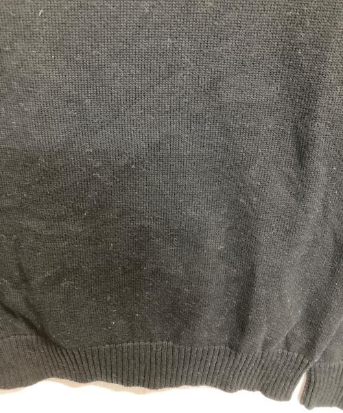 BURBERRY BLACK LABEL（バーバリーブラックレーベル）BURBERRY BLACK LABEL (バーバリーブラックレーベル) ドライバーズニット ブラック サイズ:2の古着・服飾アイテム