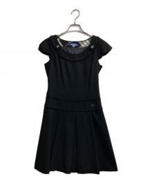 BURBERRY BLUE LABEL（バーバリー ブルー レーベル）の古着「ワンピース」｜ブラック