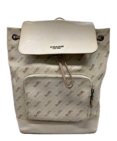 COACH（コーチ）COACH (コーチ) リュック アイボリーの古着・服飾アイテム