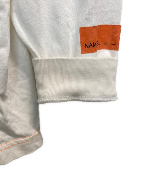 HERON PRESTON（ヘロンプレストン）HERON PRESTON (ヘロンプレストン) 長袖カットソー ホワイト サイズ:Mの古着・服飾アイテム