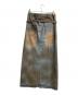 MAISON SPECIAL (メゾンスペシャル) 2way High Waist Denim Skirt インディゴ×ブラウン サイズ:38：7000円