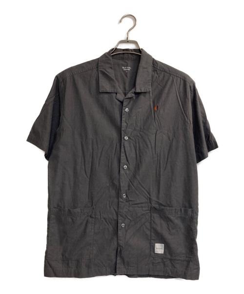 PAUL SMITH（ポールスミス）PAUL SMITH (ポールスミス) オープンカラーシャツ グレー サイズ:Ｍの古着・服飾アイテム
