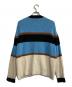 CULLNI (クルニ) EX.COLOR BORDER CARDIGAN サックスブルー サイズ:1：10000円