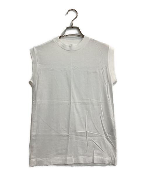 TOGA PULLA（トーガ プルラ）TOGA PULLA (トーガ プルラ) シルケットジャージータンクトップ ホワイト サイズ:36の古着・服飾アイテム
