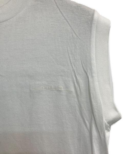 TOGA PULLA（トーガ プルラ）TOGA PULLA (トーガ プルラ) シルケットジャージータンクトップ ホワイト サイズ:36の古着・服飾アイテム