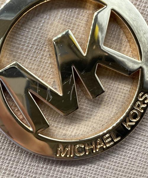 MICHAEL KORS（マイケルコース）MICHAEL KORS (マイケルコース) ハンドバッグ ベージュの古着・服飾アイテム