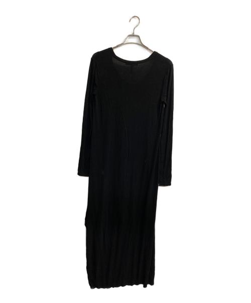 BCBG MAX AZRIA（ビーシービージーマックスアズリア）BCBG MAX AZRIA (ビーシービージーマックスアズリア) ニットワンピース ブラック×ベージュ サイズ:Ｓの古着・服飾アイテム