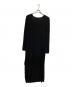 BCBG MAX AZRIA (ビーシービージーマックスアズリア) ニットワンピース ブラック×ベージュ サイズ:Ｓ：3000円