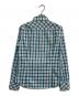 BURBERRY BLUE LABEL (バーバリー ブルー レーベル) チェックBDシャツ ブルー サイズ:38：5000円